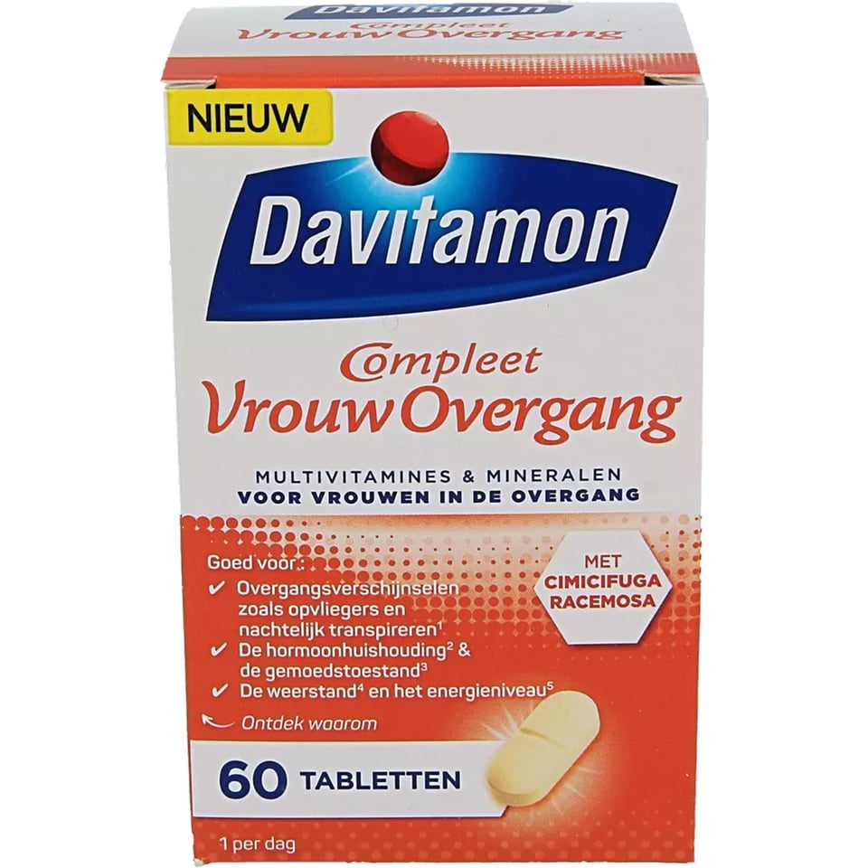 Davitamon Compleet Vrouw Overgang 60 Tabl 60
