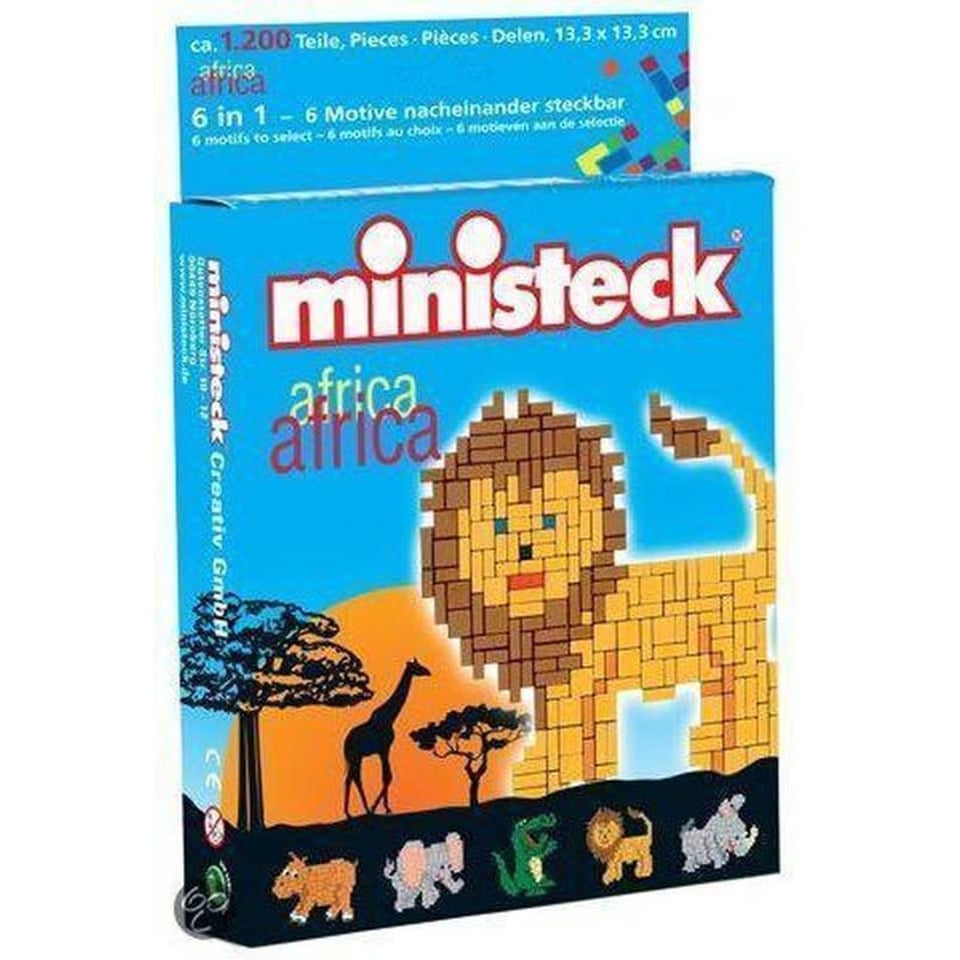 Ministeck Afrika 1200 Delen 6 in 1 5+