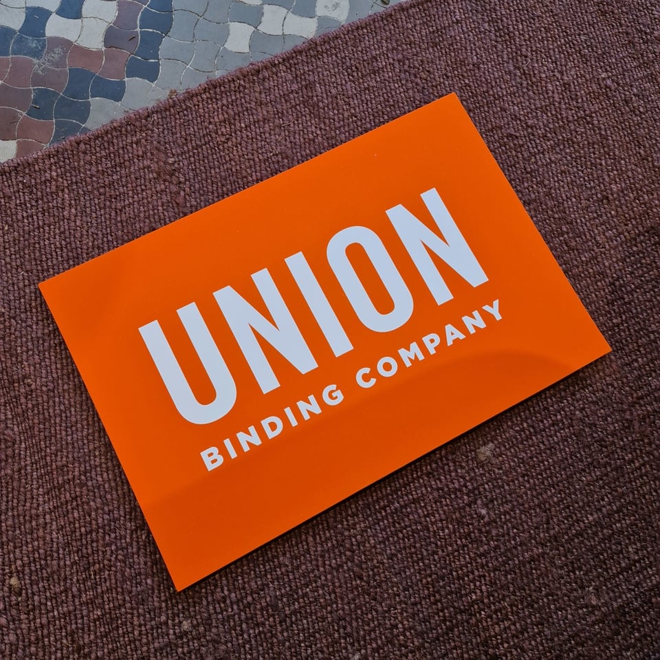 Union Union Boot Changing Mat Orange
