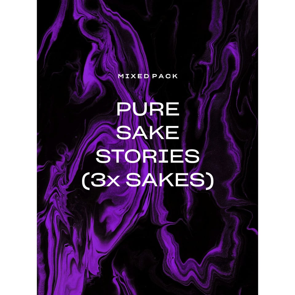 Pure Sake Stories   Mixed Pack (3 x Sakes)