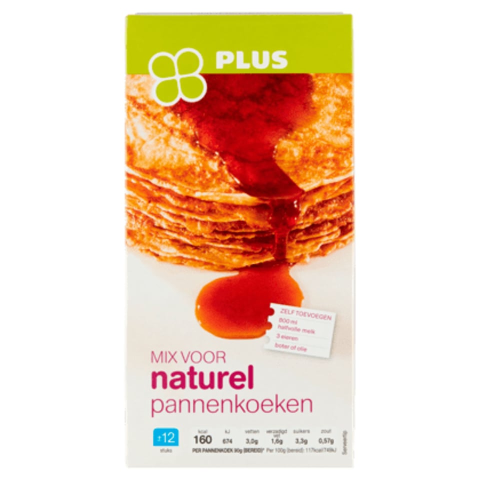 PLUS Pannenkoekenmix Naturel