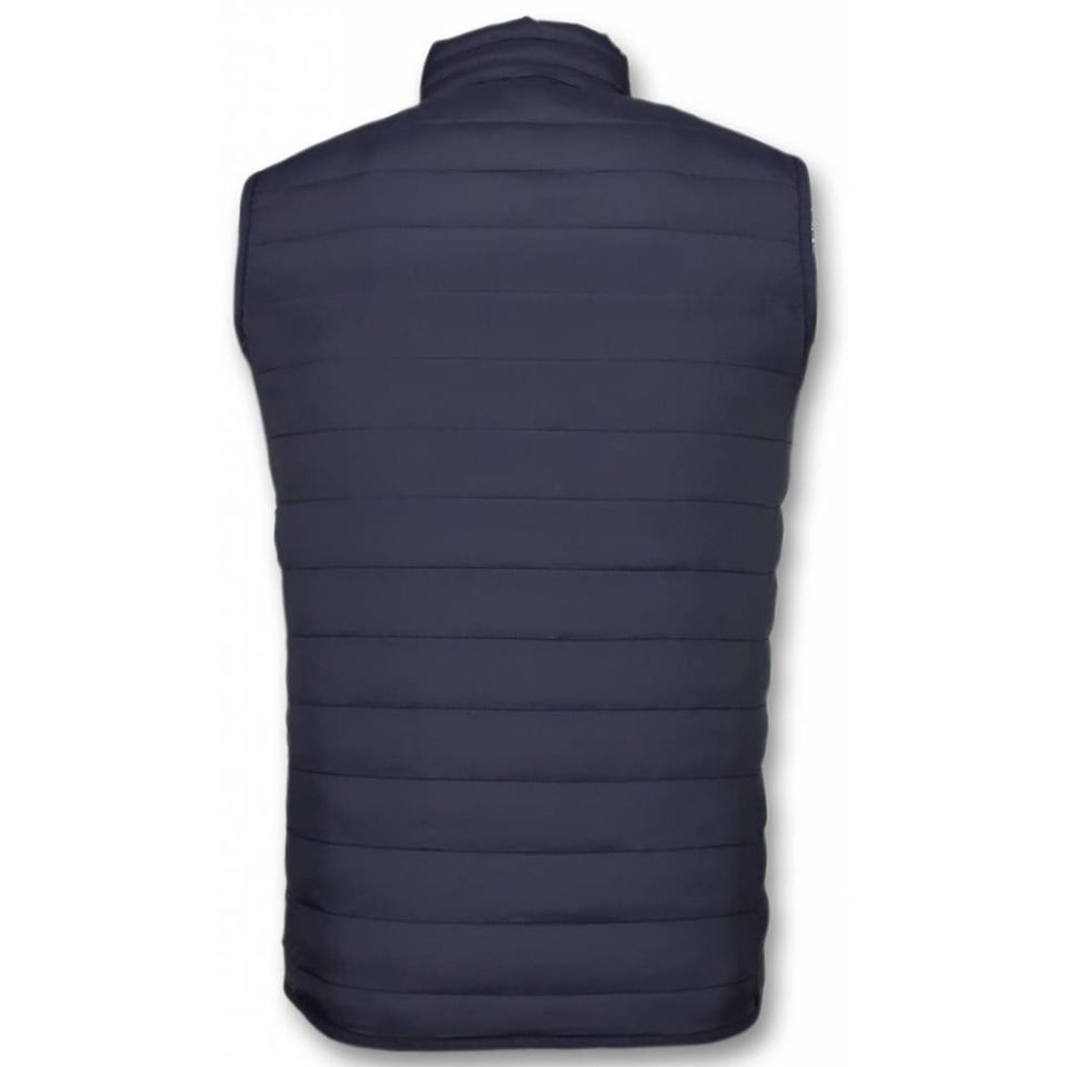 Bodywarmer Heren - Casual Bodywarmer - Blauw