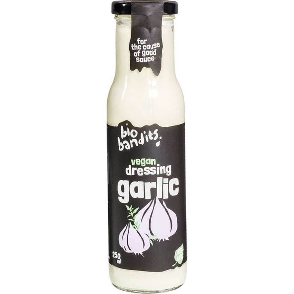 BioBandits Vegan Garlic Dressing 250ml