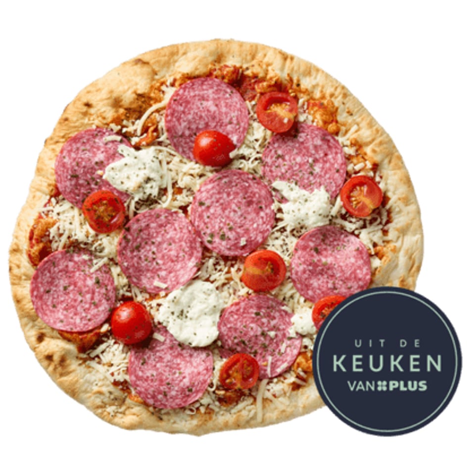 Uit De Keuken Van PLUS Pizza Salami