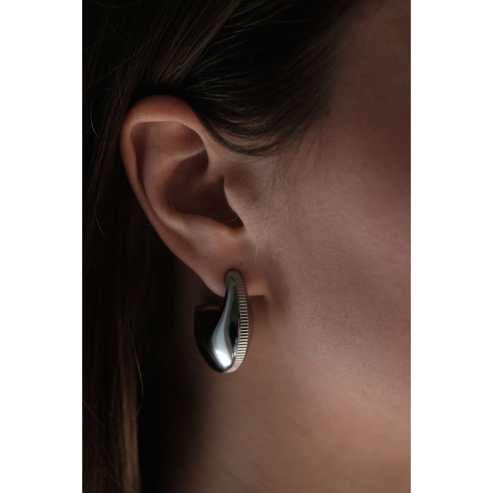 Bandhu Ribble Earrings - Silver