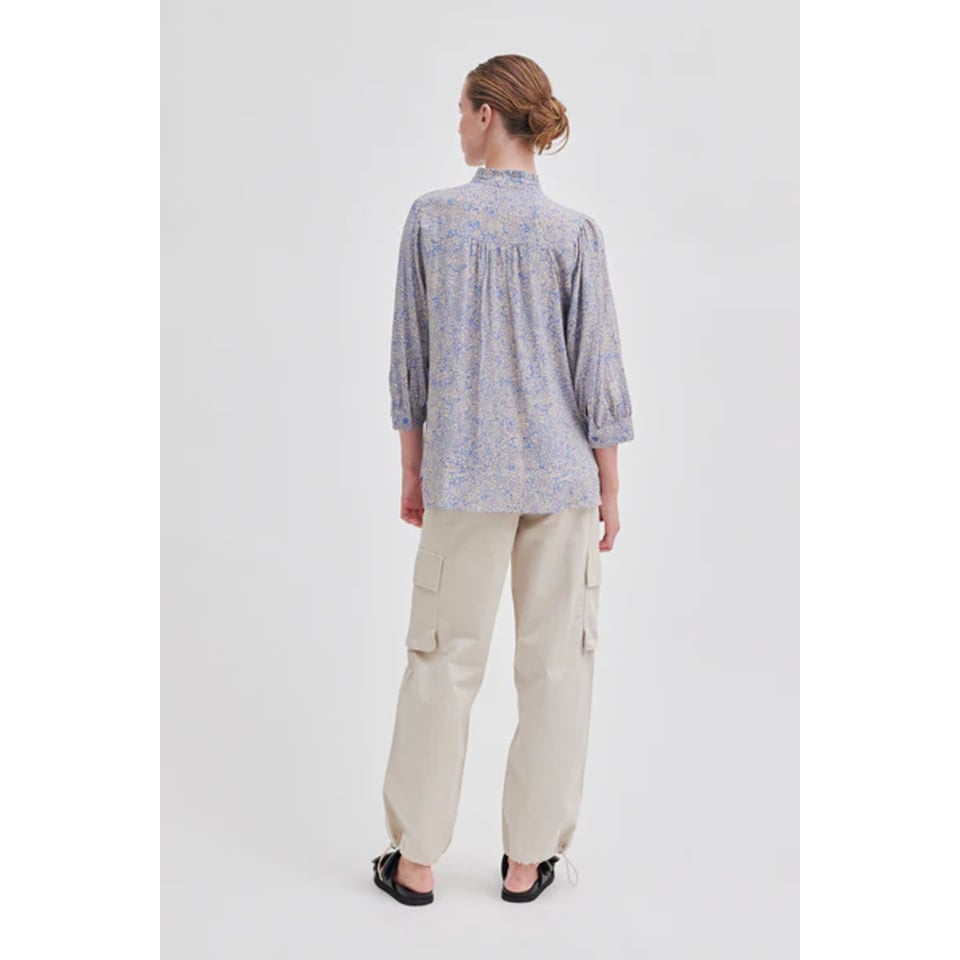 Second Female Gioia Shirt Blue Yonder