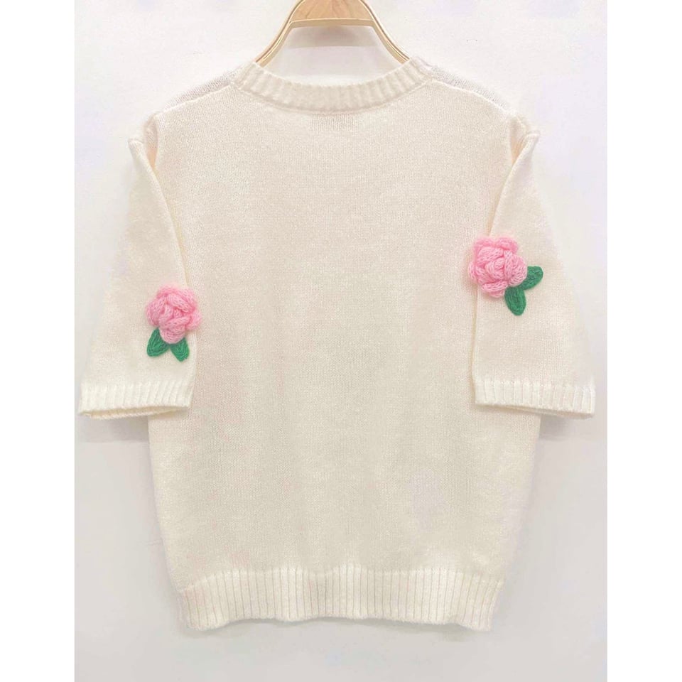 Soft Pull  - Floral Rose design