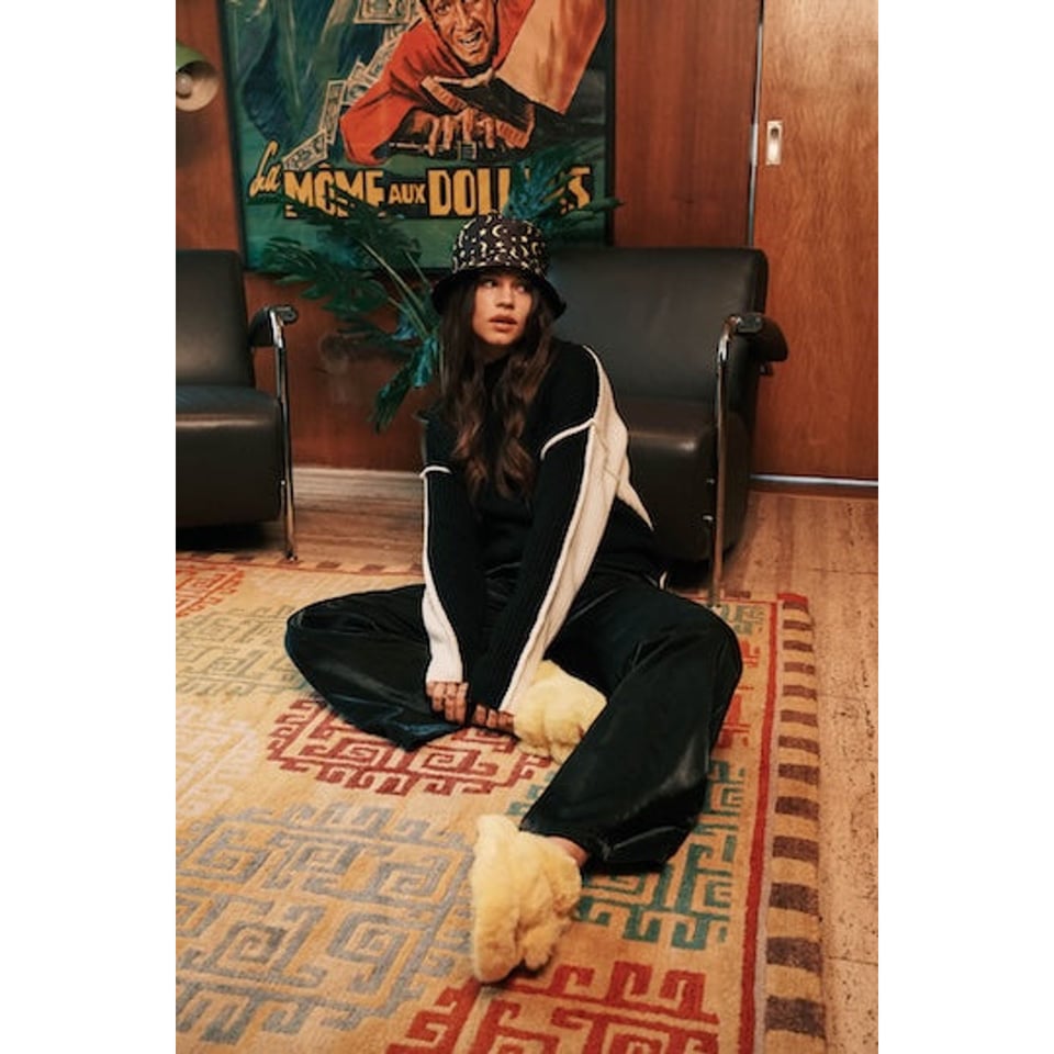 FLURESK Pants Carolie Midnight Blue