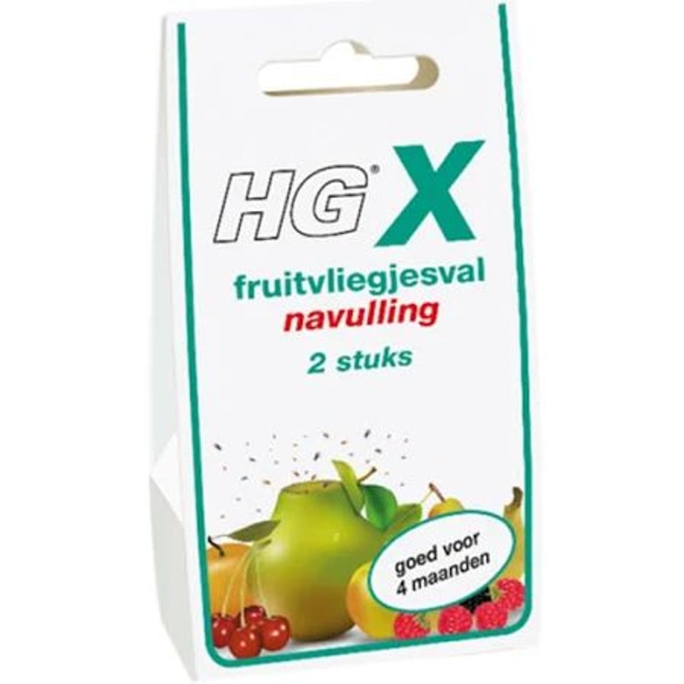 HGX Fruitvliegjesval Navulling 2X 20ML ( 2 Stuks)