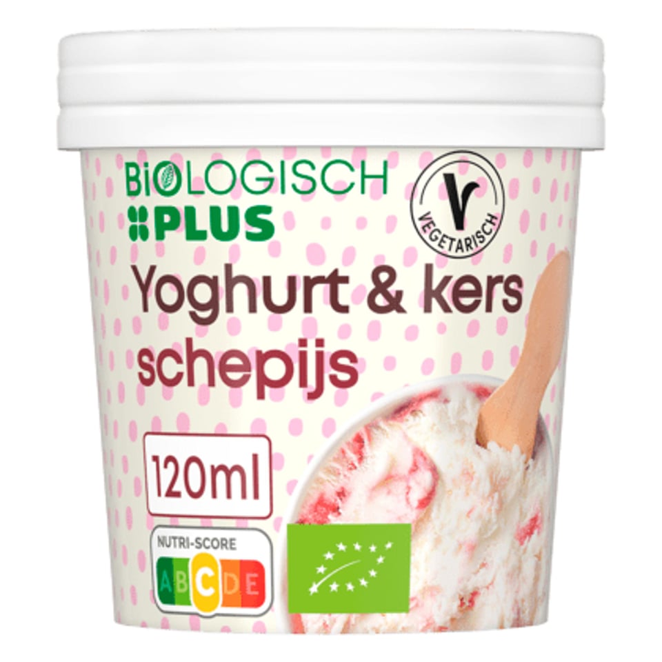 Biologisch PLUS Yoghurt & Kers