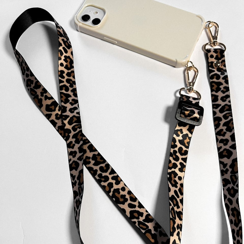 Beige iPhone Hoesje met Haakjes  Functioneel & Stijlvol voor Elke Outfit
