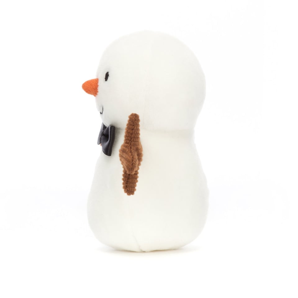 Jellycat Christmas Collection Festive Folly Snowman 10 Cm