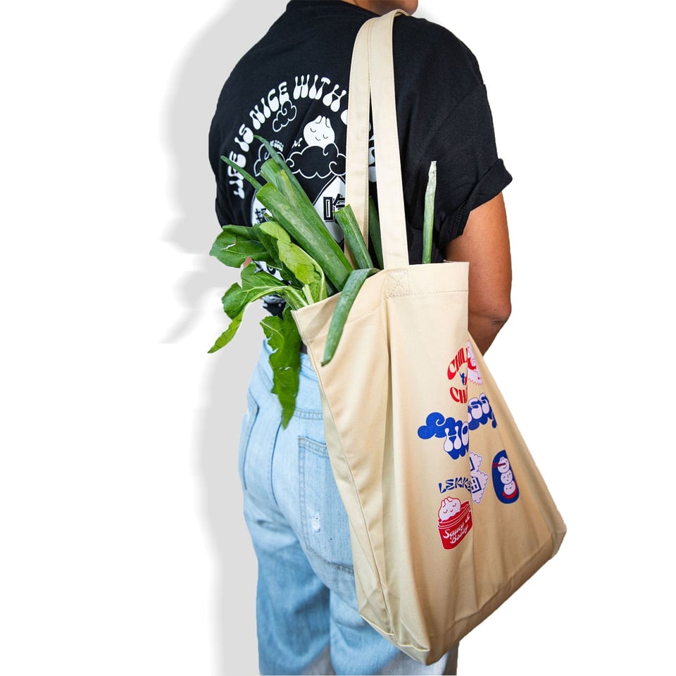 Hot Mess Tote Natural