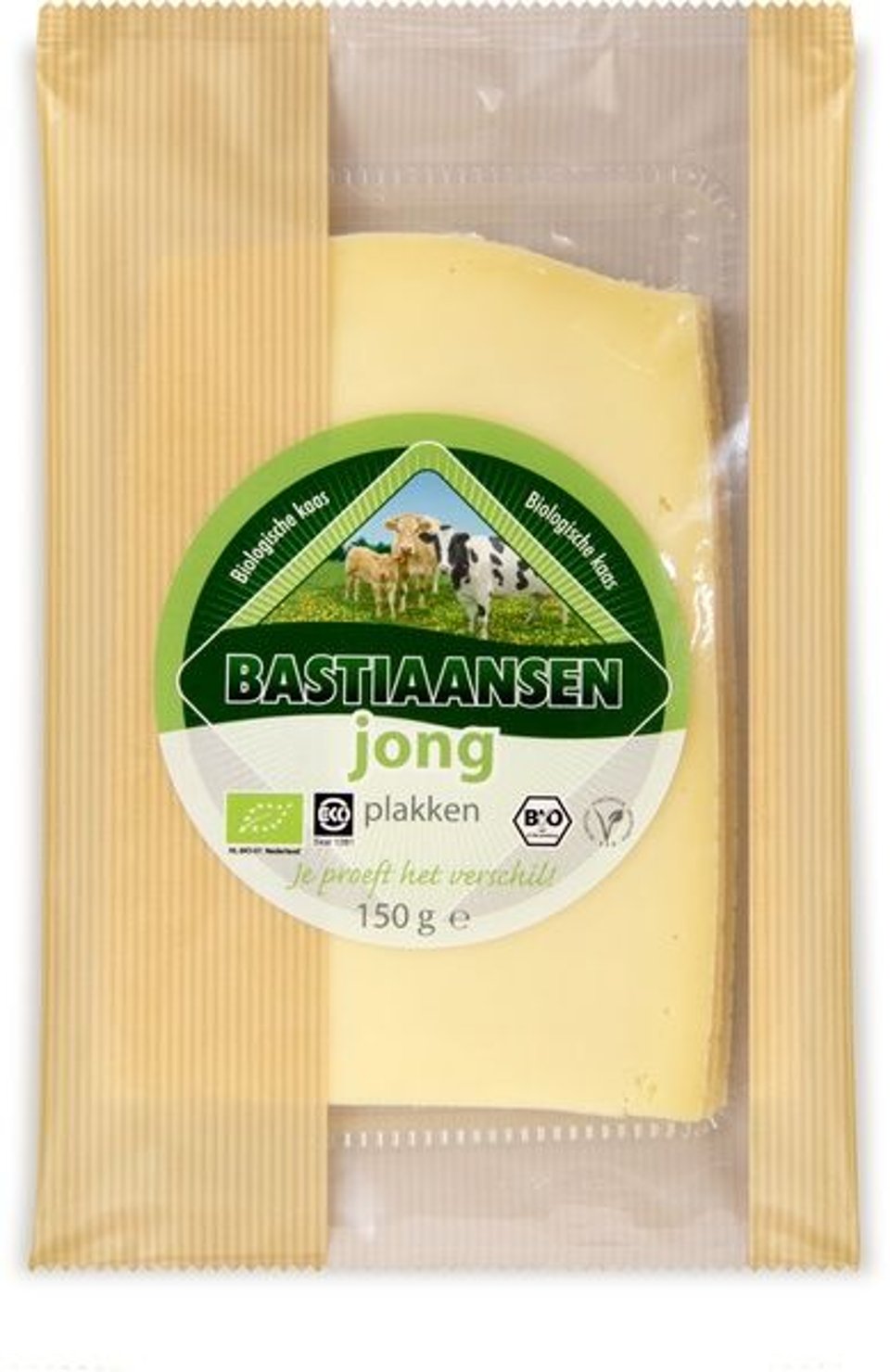 Bastiaansen Plakken Kaas Jong 50+ 150 Gr (10)