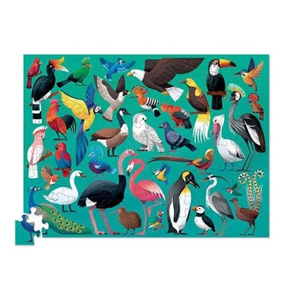 Crocodile Creek Puzzle Birds 100 Stukjes 5+