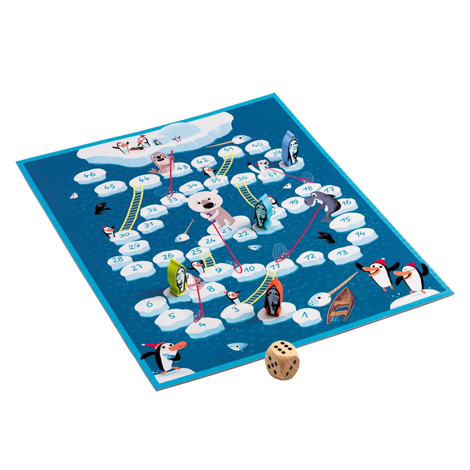 Djeco Spellen Classical Game Snakes and Ladders 5+