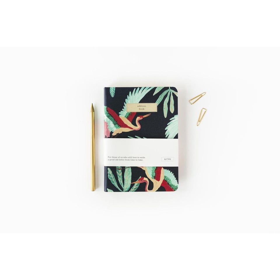 A-Journal Notebook Address Book B6 Line