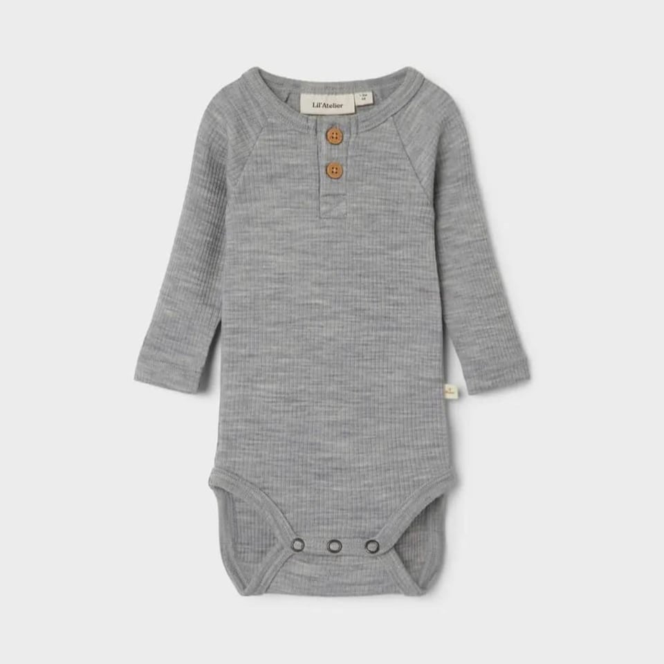 Lil' Atelier Body Grey Melange