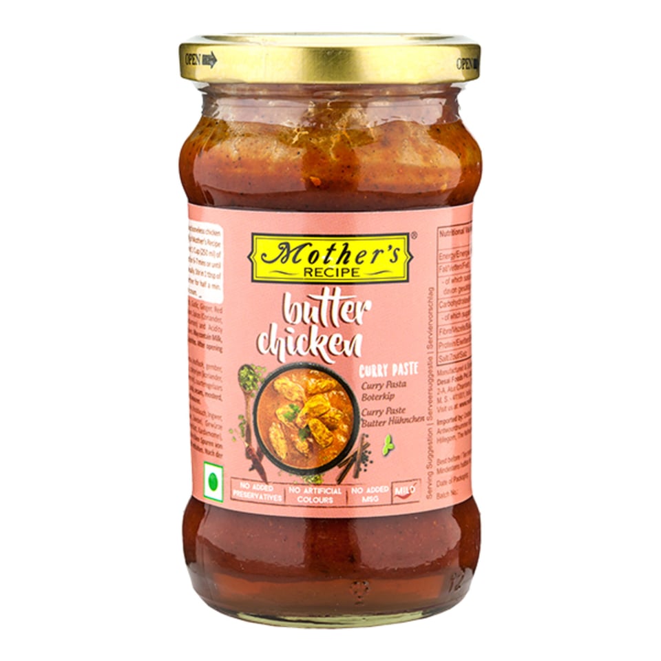 Recipe Butter Chicken Paste 300Gr