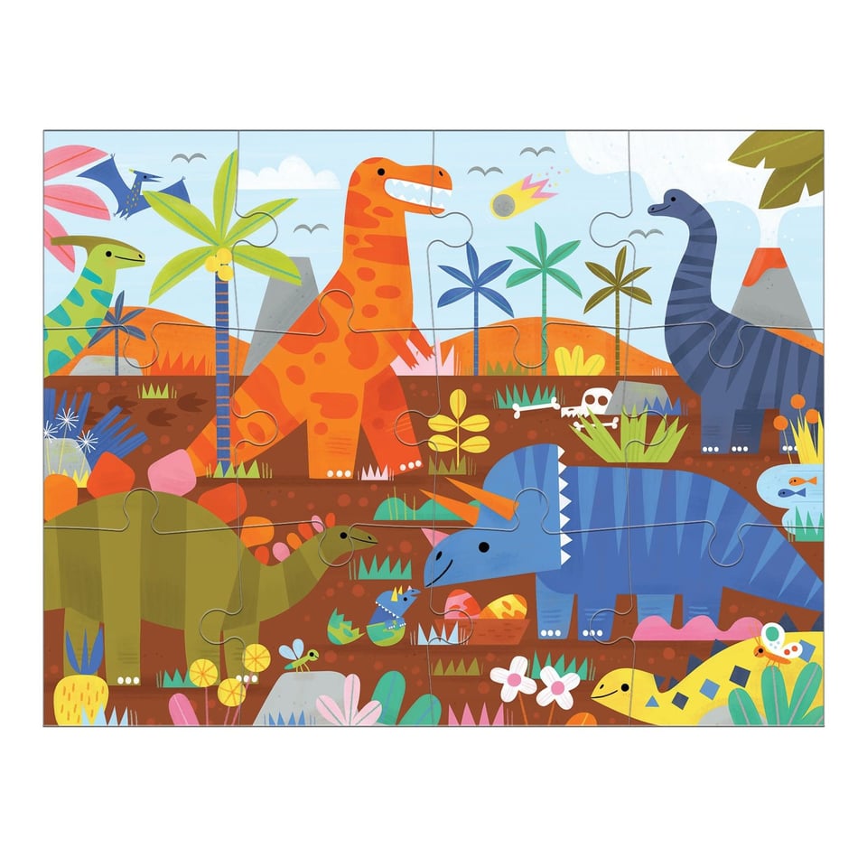 Mudpuppy Puzzle Can You Spot ? Dino Park 12 Pieces 2+