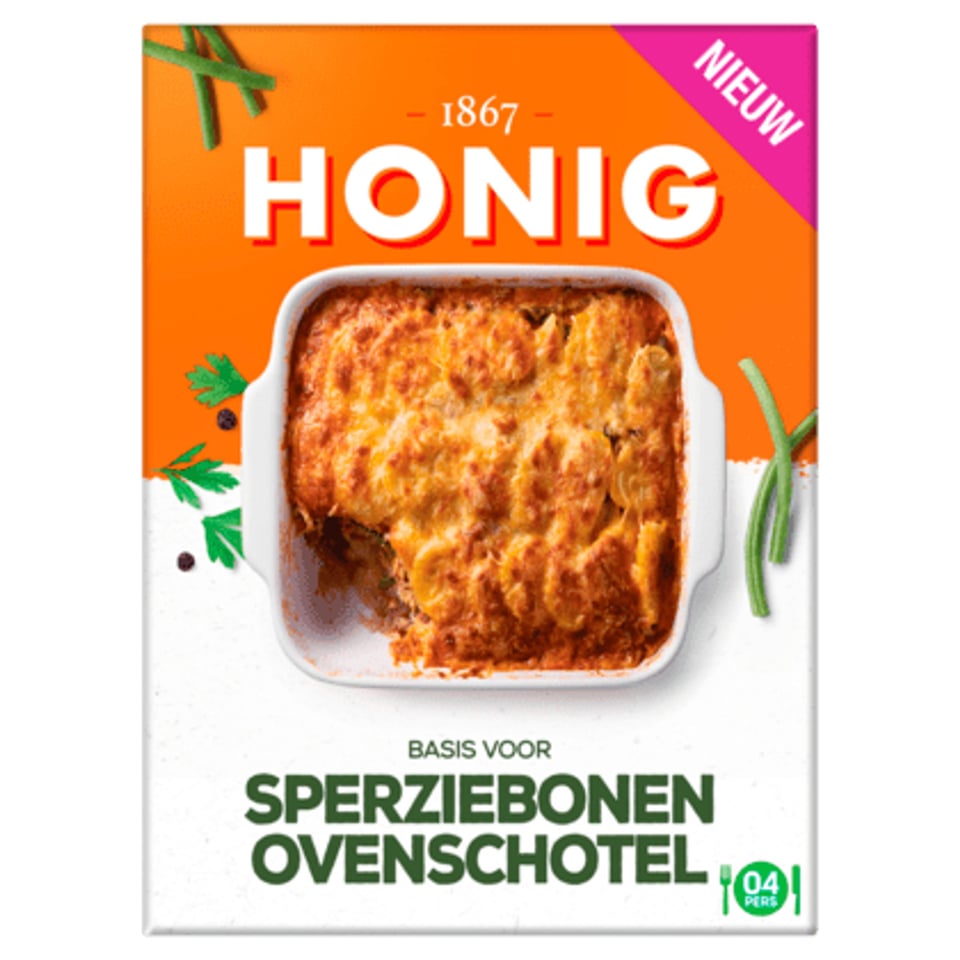 Honig Basis Voor Sperziebonen Ovenschotel