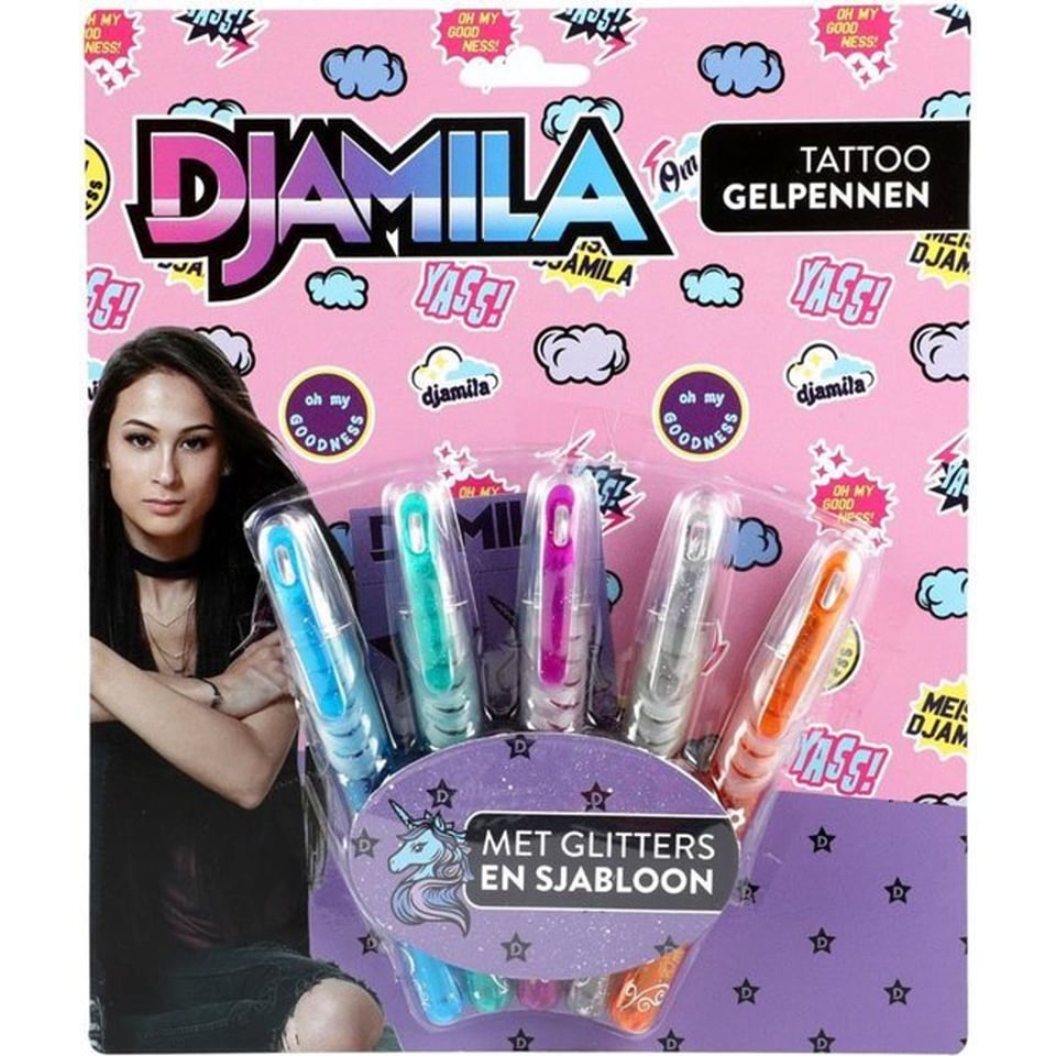 Djamila Tattoo Gelpennen