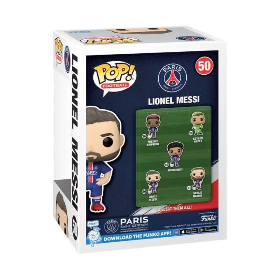 Pop! Football Paris Saint-Germain 50 - Lionel Messi