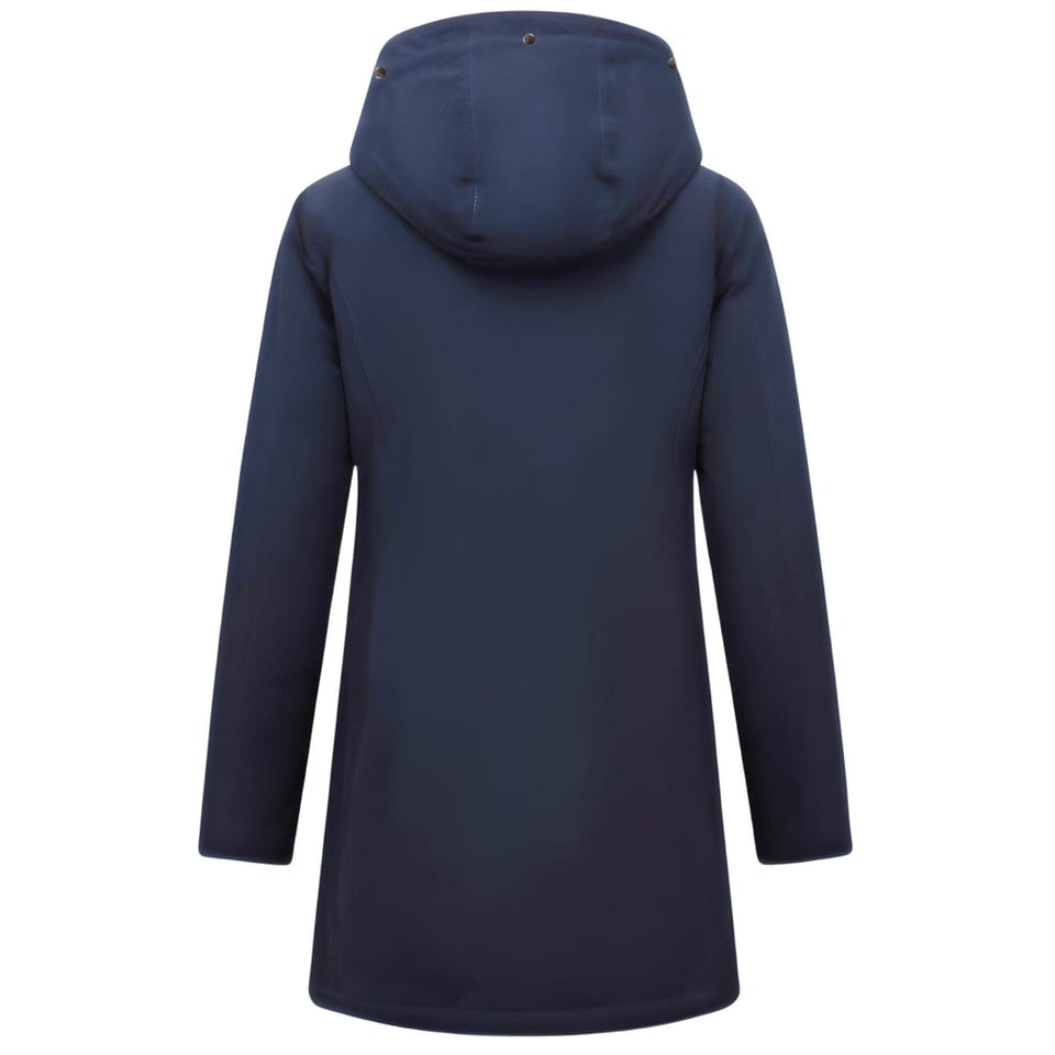 Vrouwen Winterjas Parka - Blauw