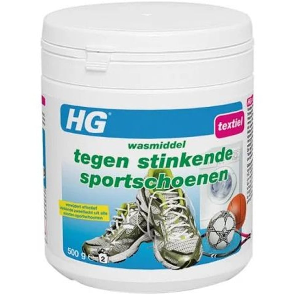 HG Wasmiddel Tegen Stinkende Sportschoenen 500 Gram
