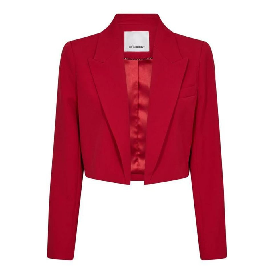 Co'Couture CadeauCC Crop Blazer Flame