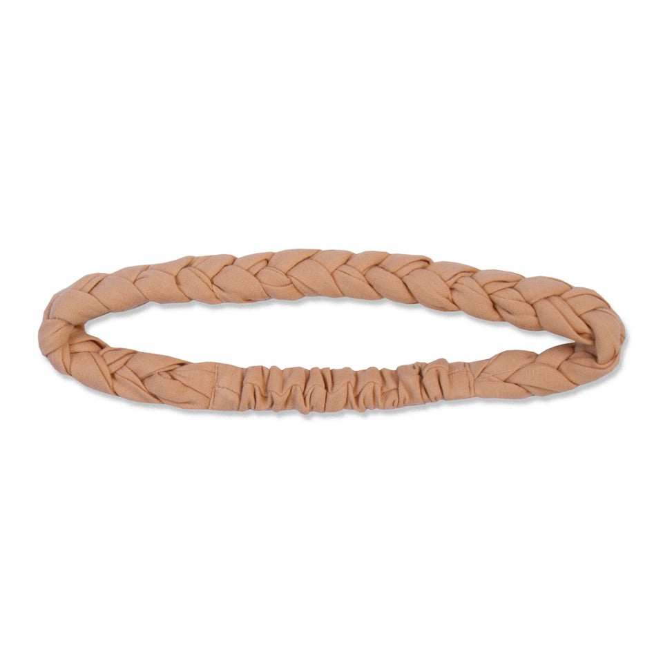 Petit Blush - Braided Headband Nude Rose