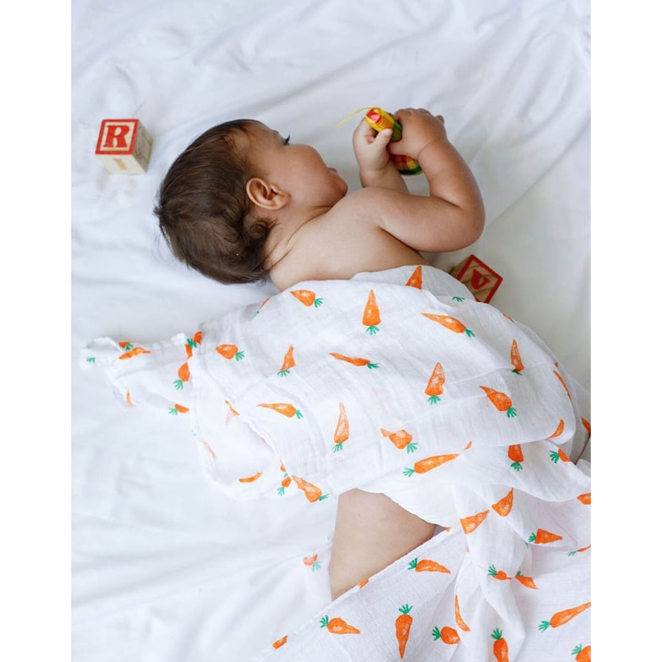 Malabar Baby Swaddle Carrot