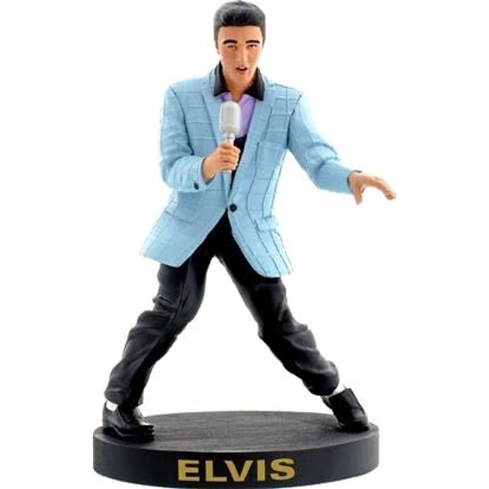 Bobblehead - Elvis Presley - Bobblehips - 1956 Ed Sullivan Show - Blue Outfit