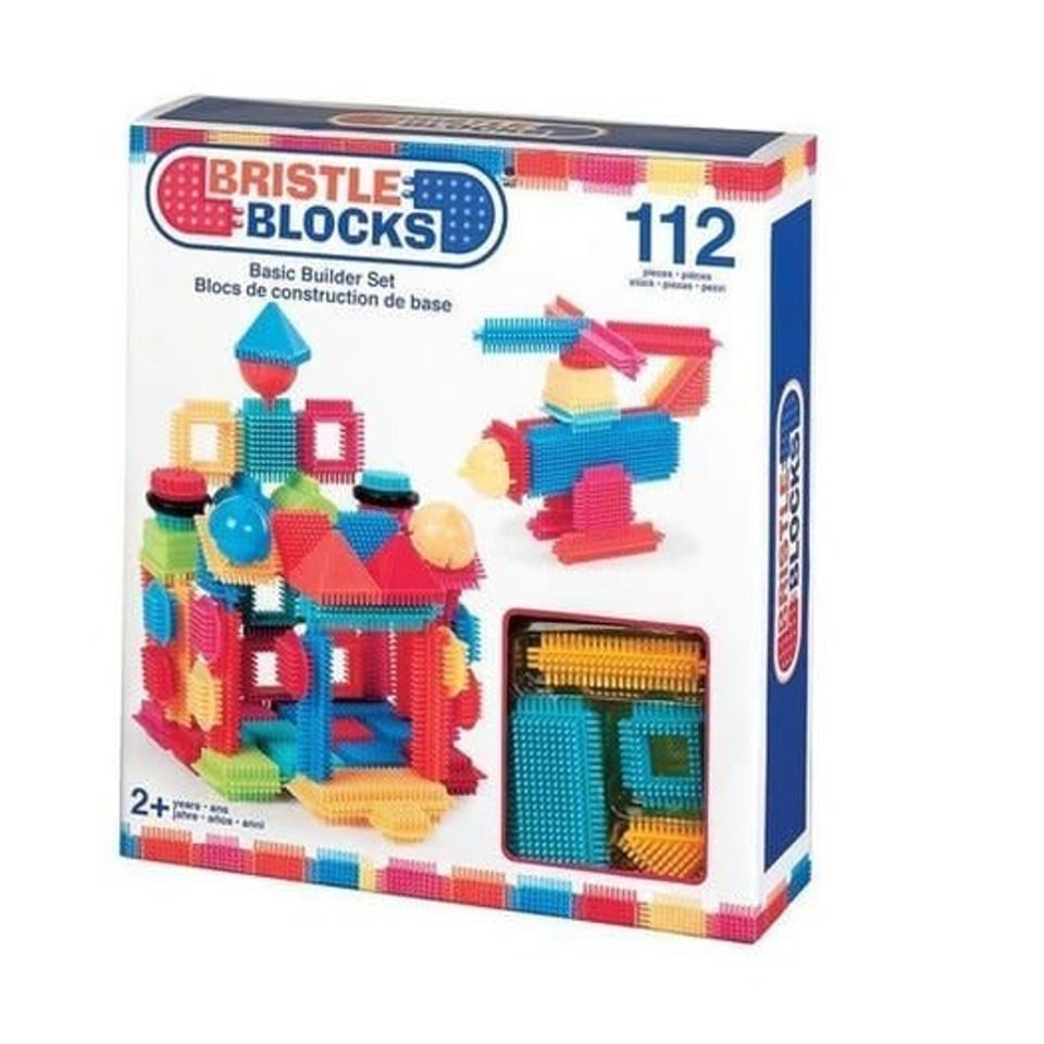 Bristle Blocks 112 Pieces Box 2+