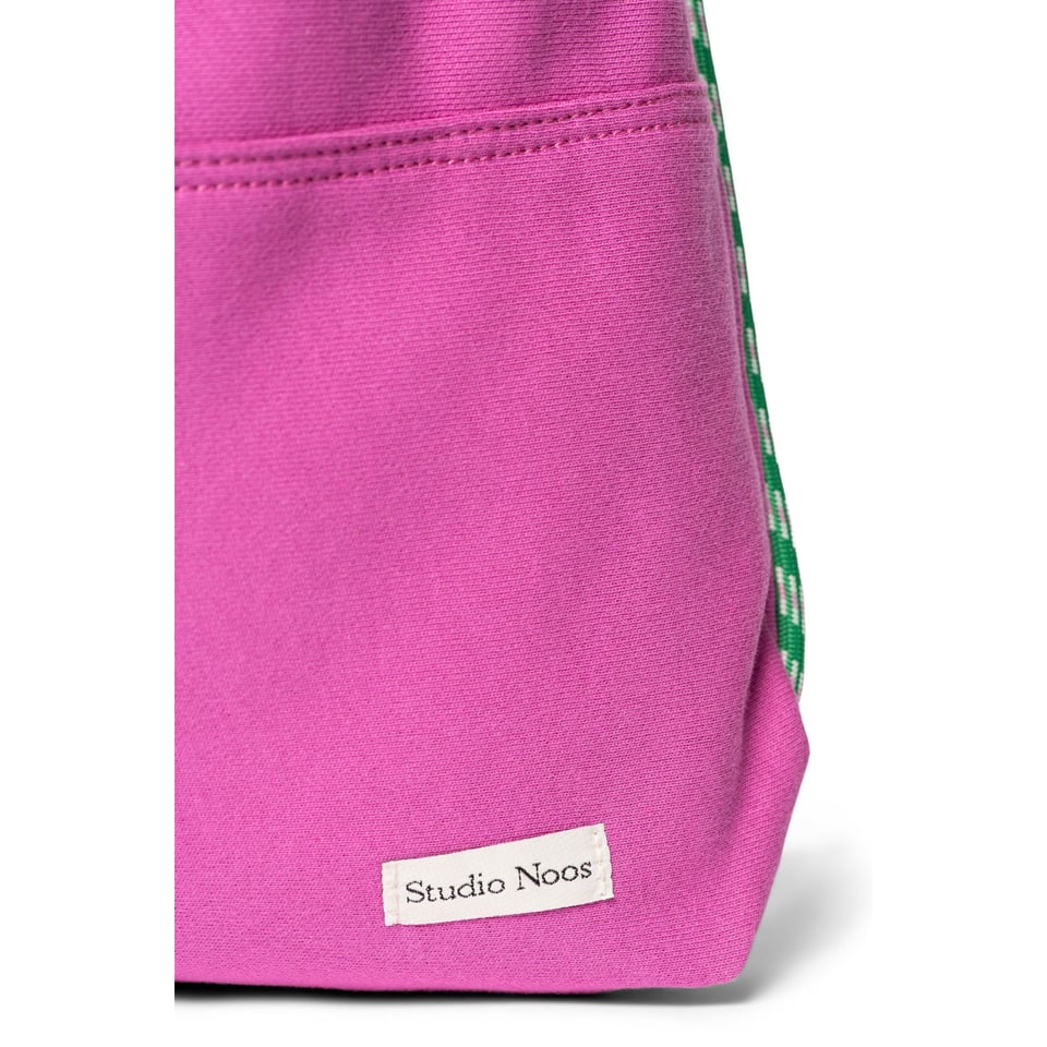 Pink Jersey Gym Bag