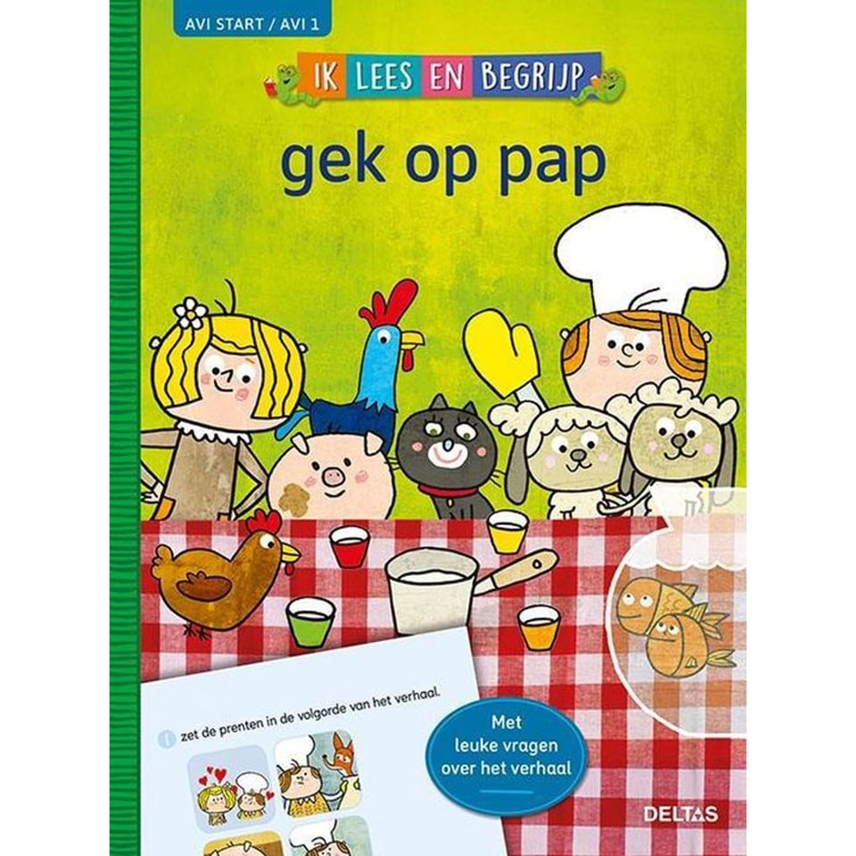 Ik Lees en Begrijp - Gek Op Pap (Avi Start / Avi 1)