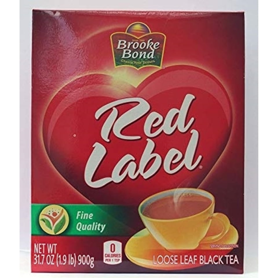 Brooke Bond Red Label Loose Leaf Black Tea 900G