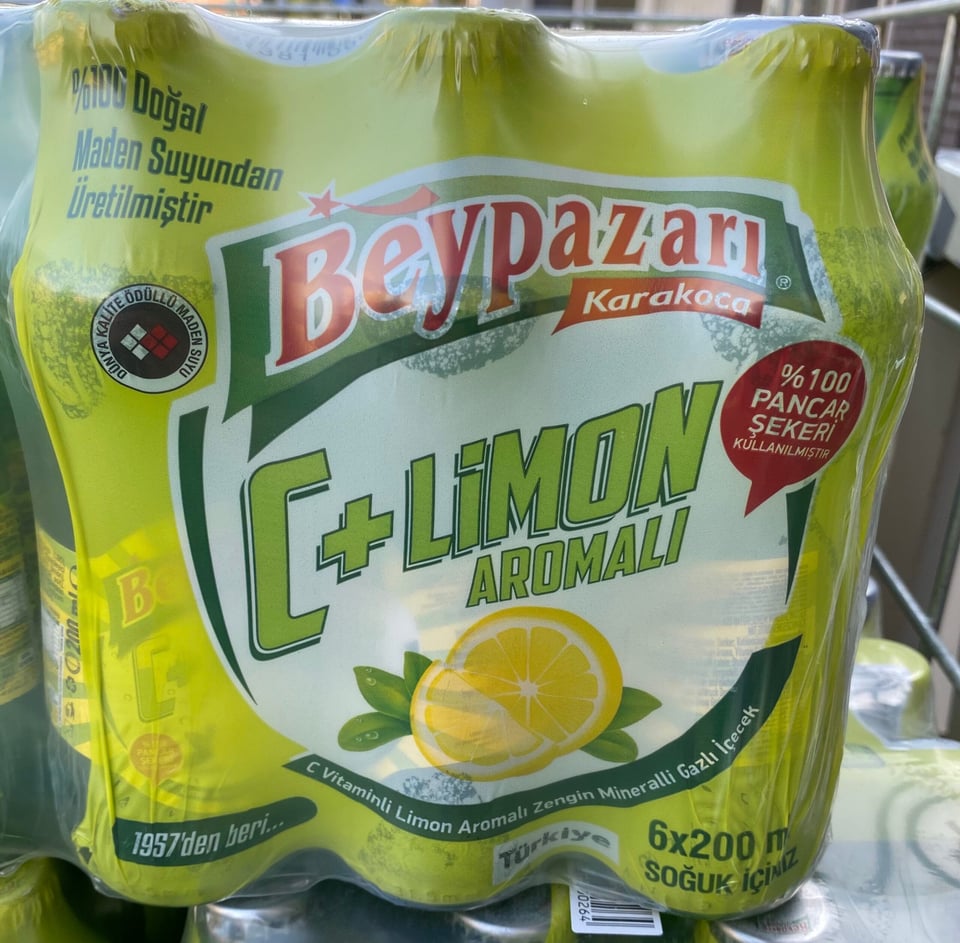 Beypazari Limonlu Soda 24 Stuks