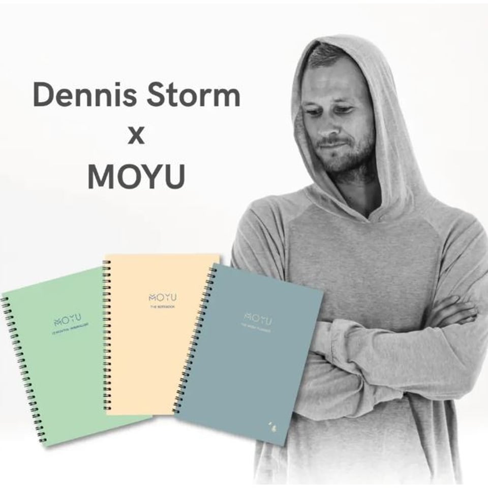 MOYU Agenda Dennis Storm A5 Ringband Steenpapier Uitwisbaar