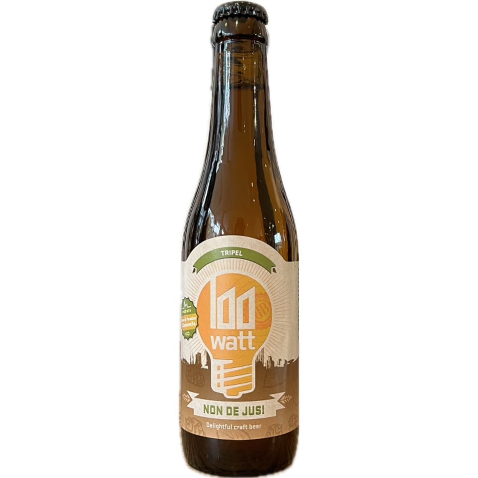 100 Watt Brewery Non De Jus 330ml