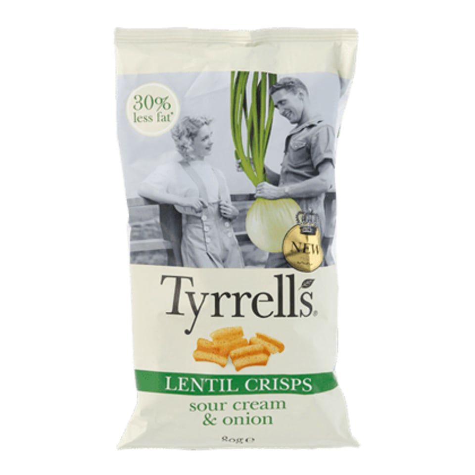 Tyrrells Lentil Sour Cream Onion
