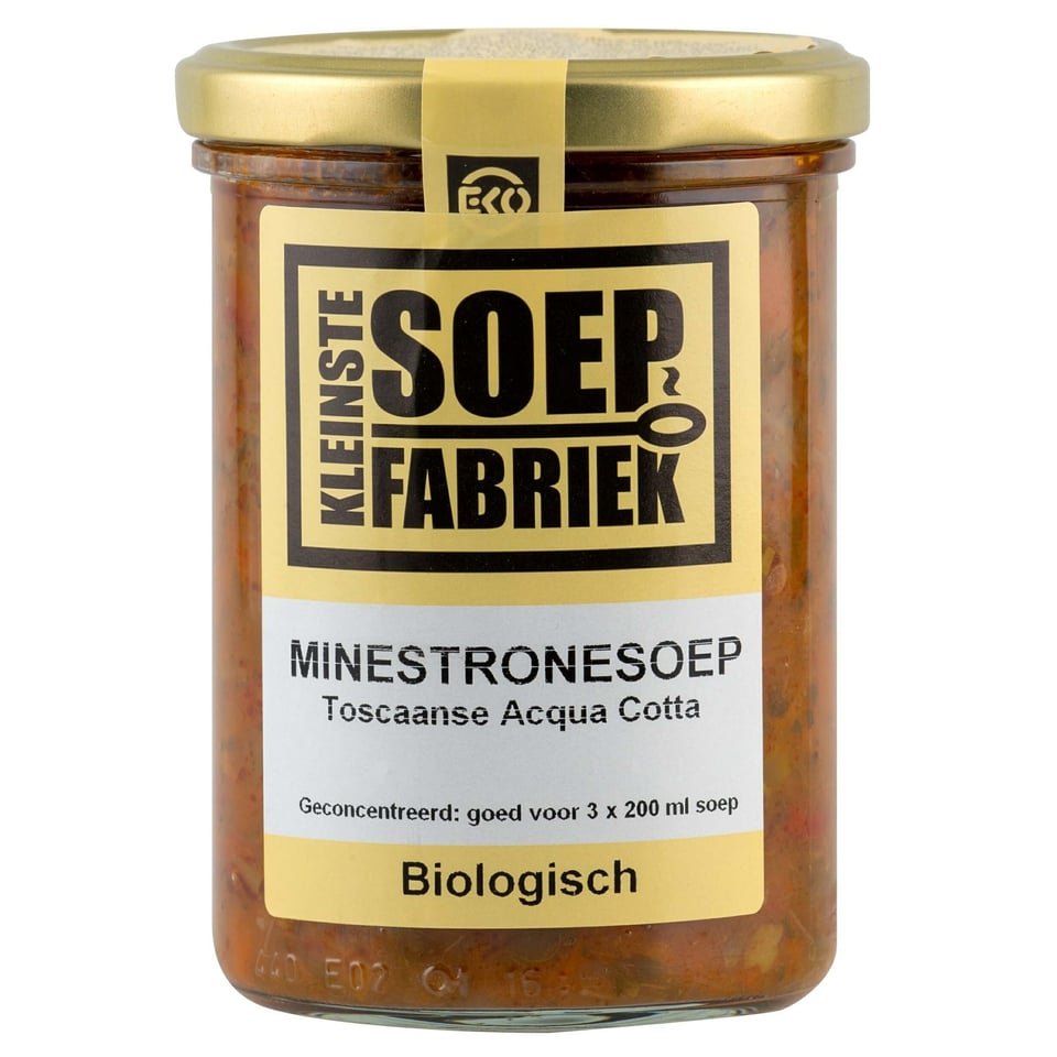 Bio-Minestronesoep (Acqua Cotta)