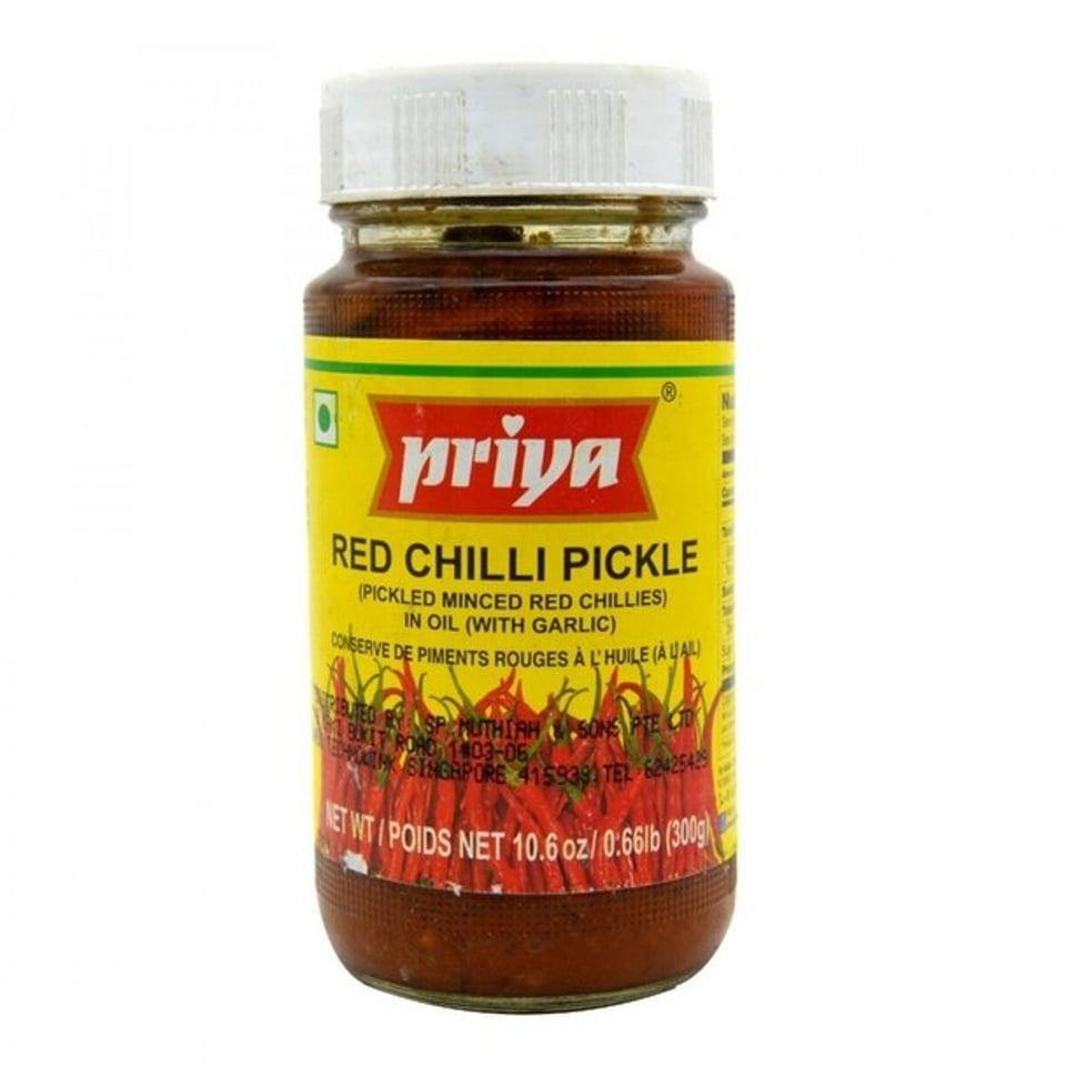 Priya Red Chilli Pickle 300 Grams