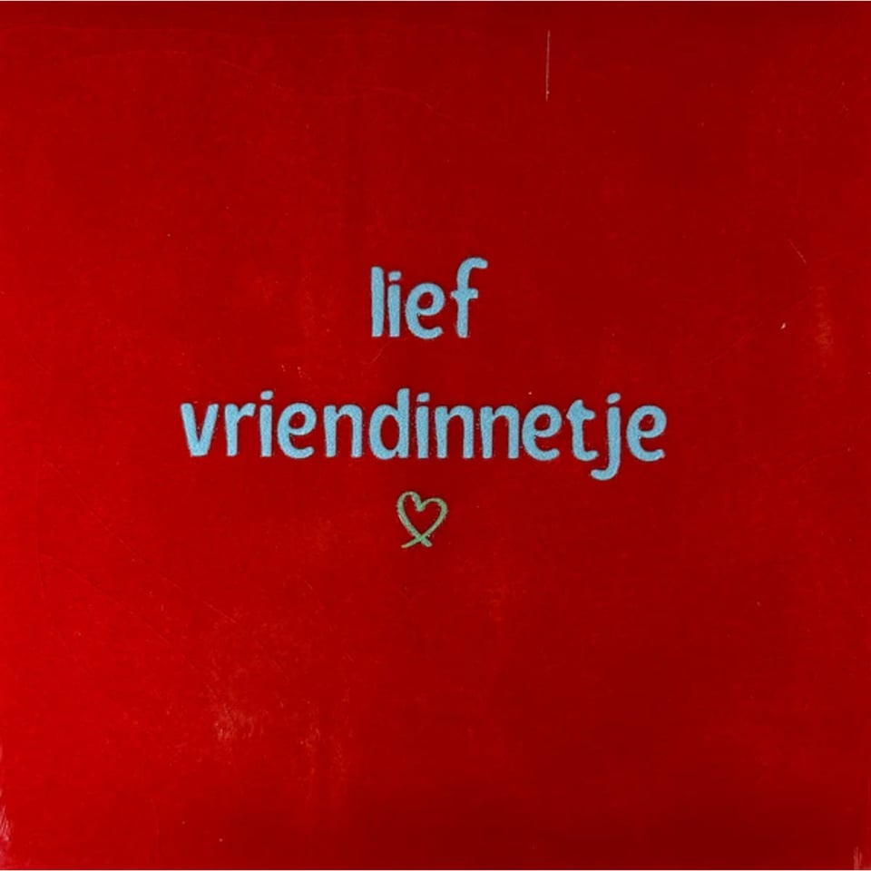 Yett Quote Tegel Vriendinnetje 10x10