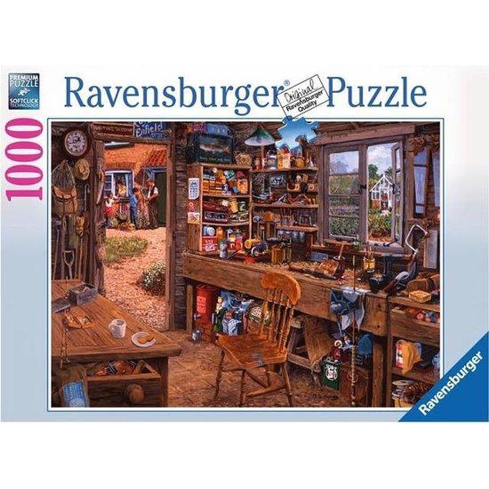 Puzzle 1000st. Opa's Schuurtje
