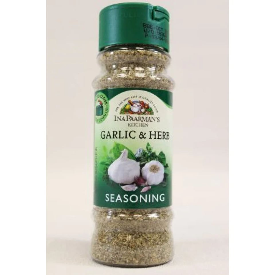 Ina Paarman Seasoning Garlic And Herb 200Ml