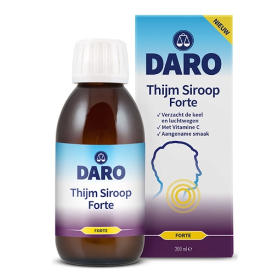 Daro Siroop 200 Ml Thijm Forte