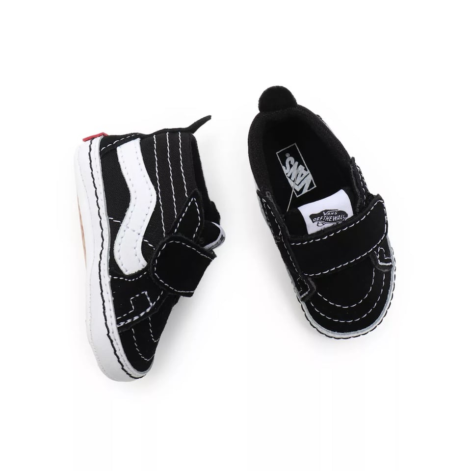 Vans Sk8-Hi Crib Black/True White