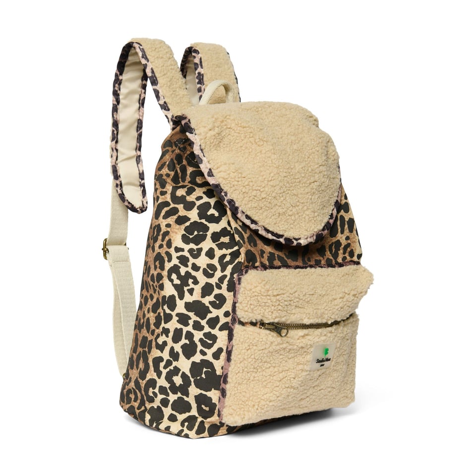 Cotton Midi Backpack  Leopard - Leopard / OS