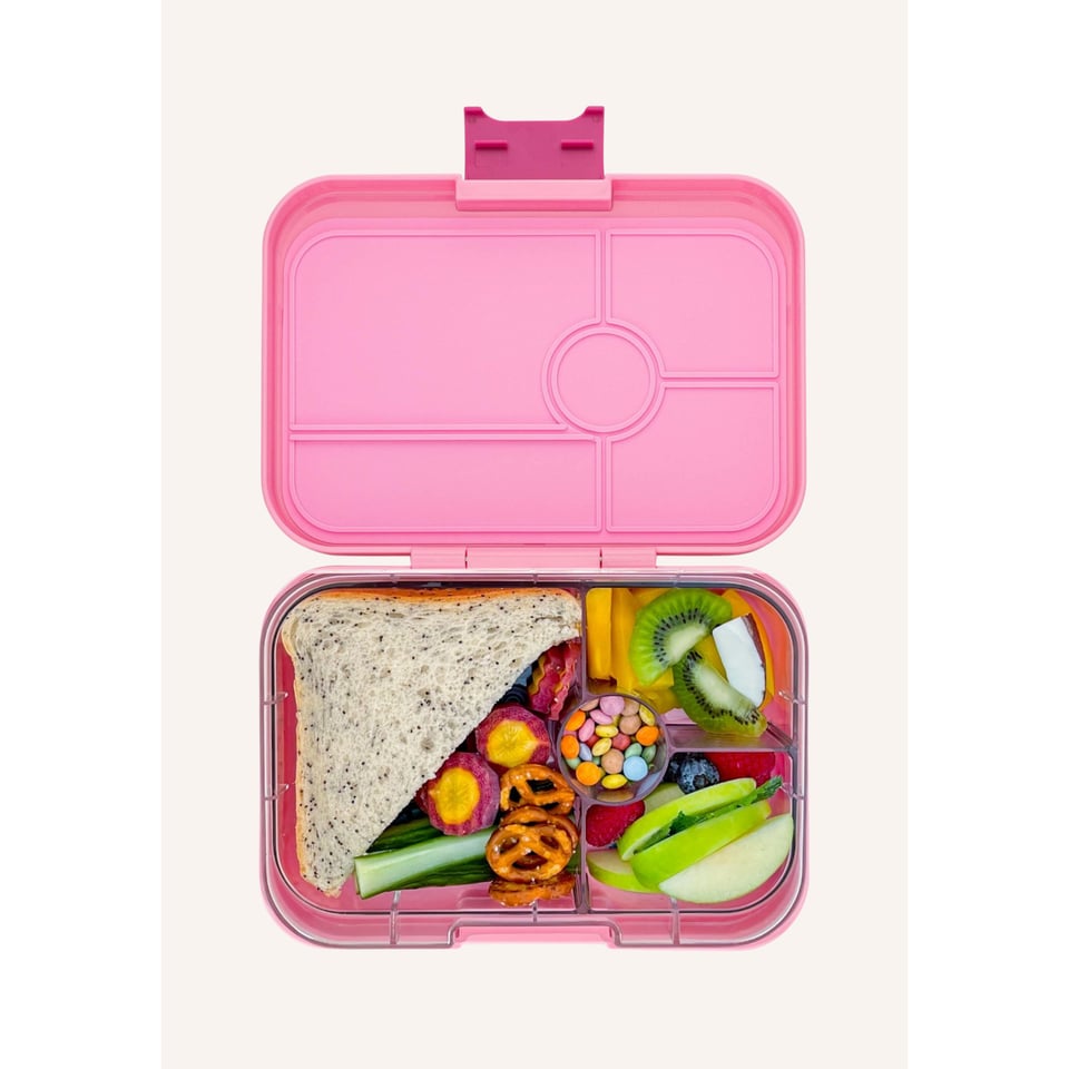 Yumbox Tapas XL 4 Vakken Capri Pink / Rainbow - Roze